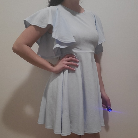 A Line Swing Flared Skater Cocktail Party Dress - Picture 15 of 16